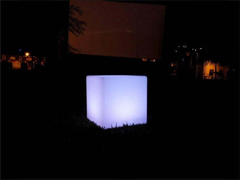 Main Access 16" Pool Spa Waterproof Color-Changing LED Light Cube Seat (4 Pack)