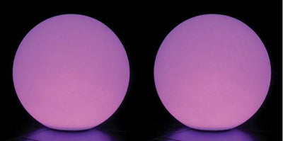 2 Main Access 13" Ellipsis Pool Waterproof Floating LED Ball Lights