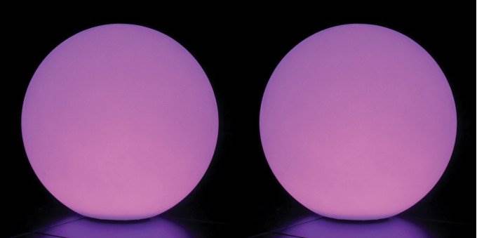 2 Main Access 13" Ellipsis Pool Waterproof Floating LED Ball Lights