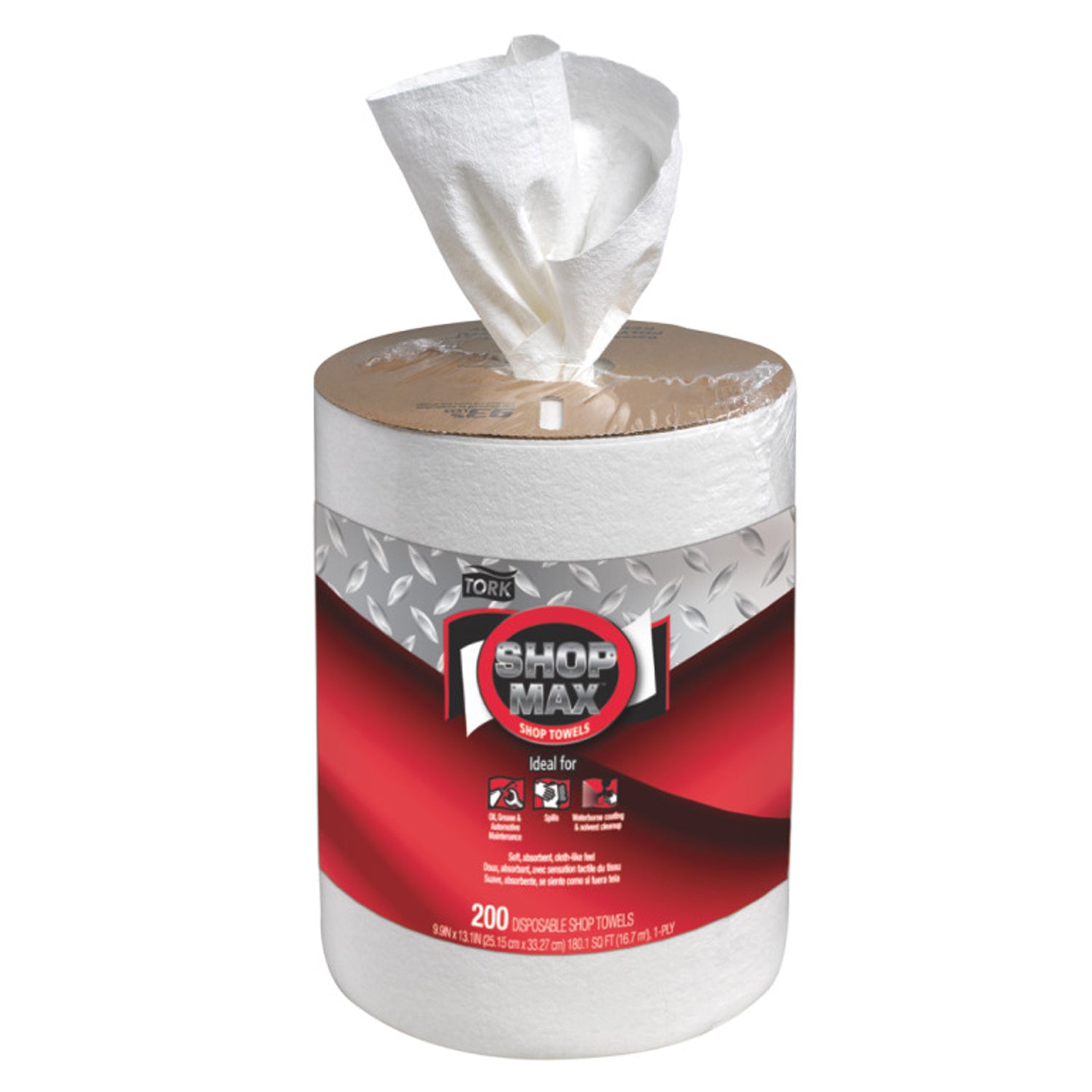 Tork 450138 Advanced ShopMax 450 Cleaning Wiper Centerfeed Refill (2 Pack)