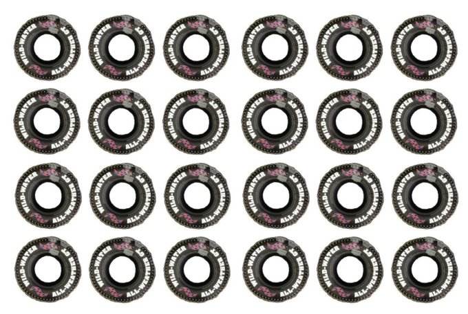 24 Swimline 902136" Inflatable Swimming Pool River Lake Floating Tire Tube Rings