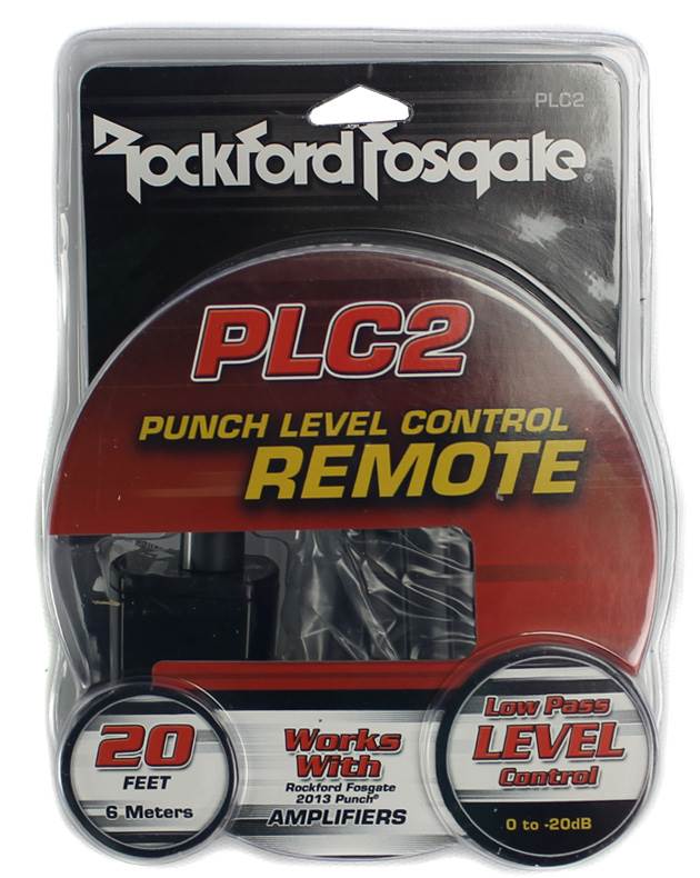 Rockford Fosgate PLC2 Punch Remote Level Control w/ input Clip Indicator LED (For Parts)