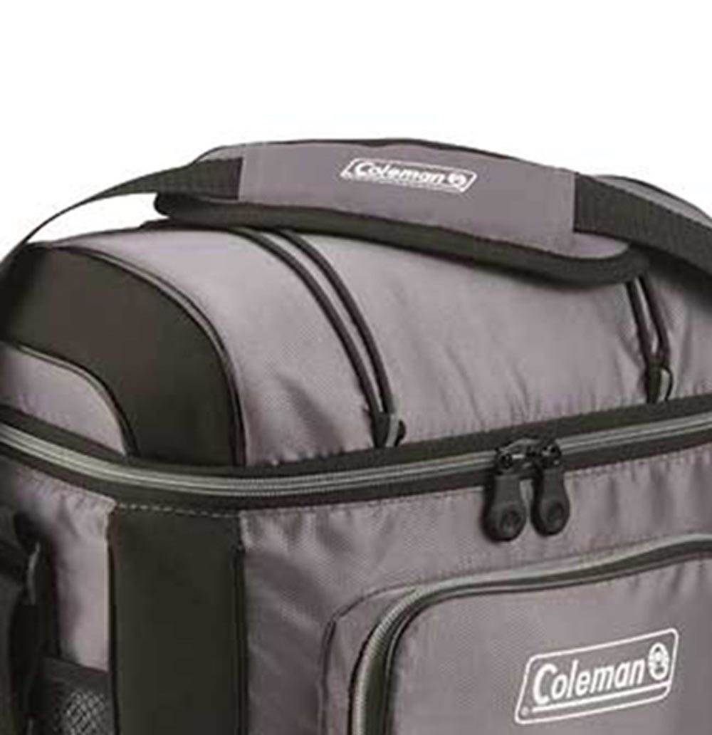 COLEMAN Camping 16 Can Soft Carry Cooler w/ Removable Hard Liner - Open Box