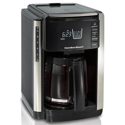 Hamilton Beach 12 Cup Coffee Maker & Top Press 5 Minute Breakfast Sandwich Maker