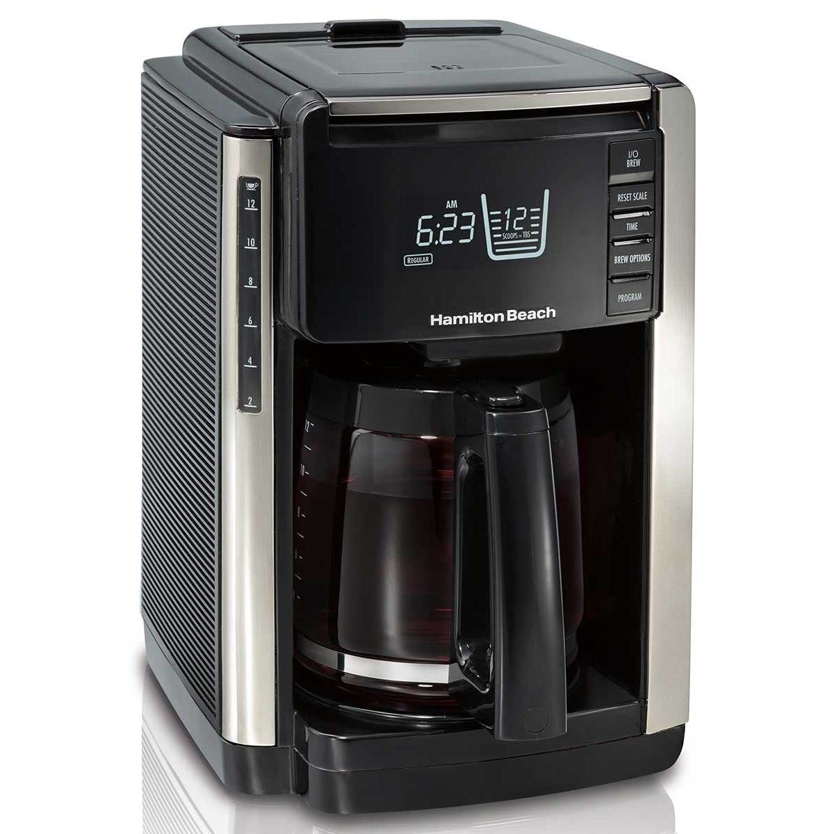 Hamilton Beach Coffee Maker w/ Press Breakfast Sandwich Maker & Recipes Book