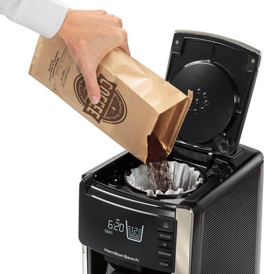 Hamilton Beach Coffee Maker w/ Press Breakfast Sandwich Maker & Recipes Book