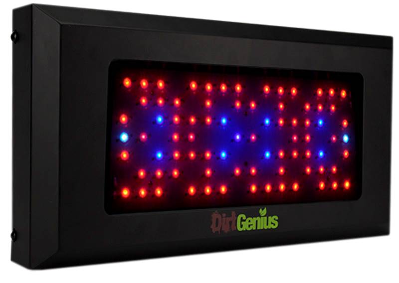 Dirt Genius 180W UV LED Panel Grow Light System Flowering Hydroponic - Open Box