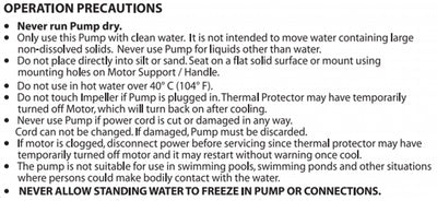 Pondmaster Hy-Drive Hybrid 1900 GPH Garden Pond Waterfall Pump w/ Bag (Used)