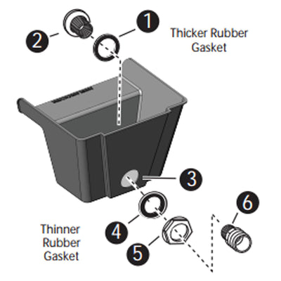 Pondmaster Pro 1000 Garden Pond Molded Waterfall Box System (Refurbished)
