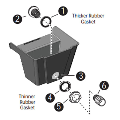 Pondmaster Pro 2000 Pond Molded Waterfall Box System w/ 11" Spillway (Open Box)