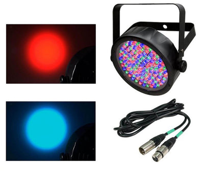 NEW CHAUVET SlimPar 56 LED DMX Slim Style Par Can DJ Stage Light + 25' DMX Cable