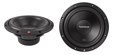 2) Rockford Fosgate 10" 1000 Watt Car Subs R2D410 + 1800W Amplifier + Amp Kit