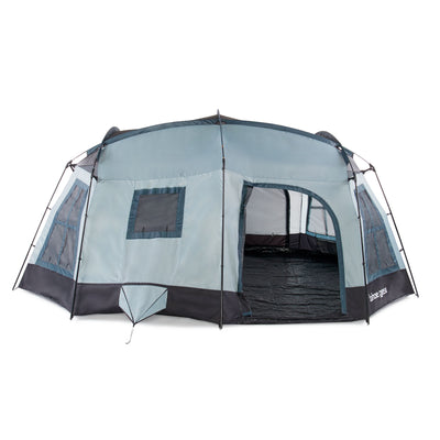 Tahoe Gear Ozark 16-Person 3-Season Large Family Cabin Tent, Blue (Used)