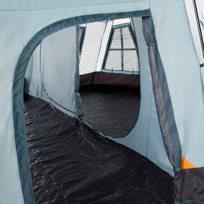 Tahoe Gear Ozark 16-Person 3-Season Large Family Cabin Tent, Blue (Used)