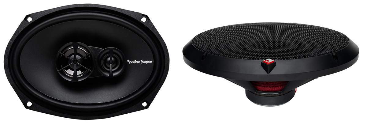 Rockford Fosgate R169X3 6x9" 130W 3-Way Car Coaxial Speakers (Open Box)
