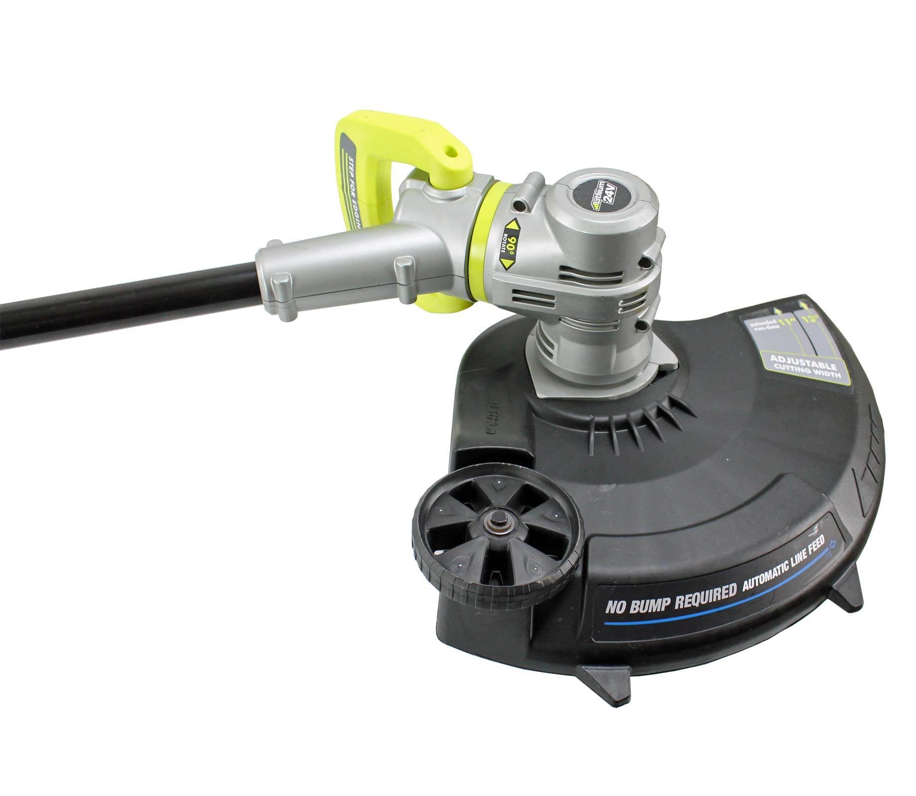 RYOBI RY24200 24V Cordless Electric Grass String Trimmer/Edger - Open Box