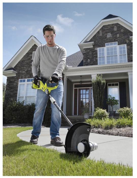 RYOBI RY24200 24V Cordless Electric Grass String Trimmer/Edger - Open Box