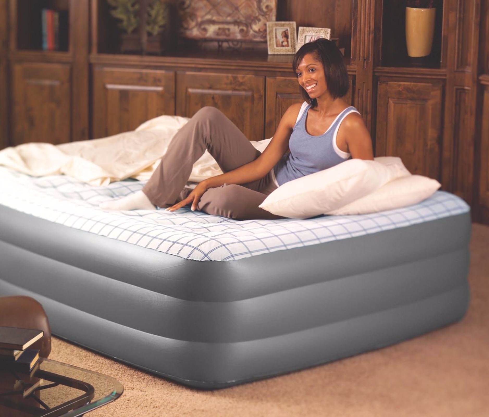COLEMAN Premium Quickbed Double High PVC Queen Airbed Mattress (Open Box)