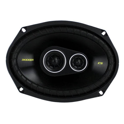 Kicker 6 x 9 Inch 450W 3 Way Car Audio Coaxial Stereo Speakers (2 Pack) | CS6934