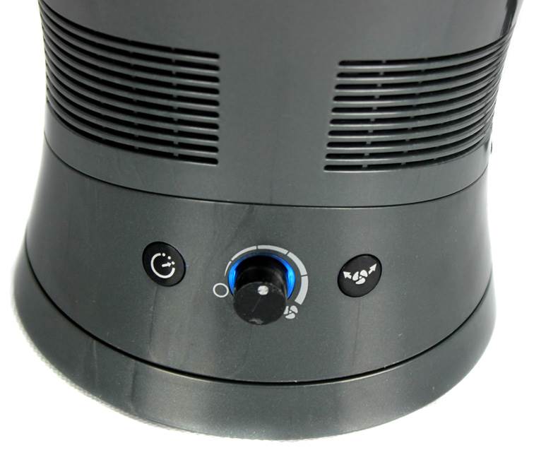 New Bionaire BDF2011A-BM 20" Bladeless Home/Office Table Air Fan Cooling - Gray