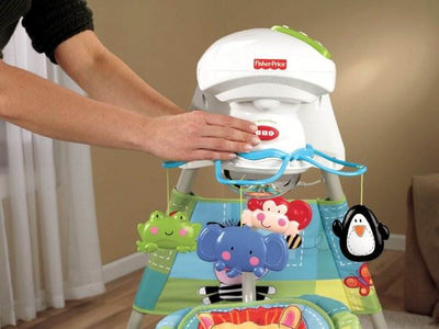 Fisher Price Discover n' Grow Baby Cradle & Swing w/ Music | W9507