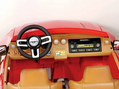 Power Wheels Ford Mustang Car Electric 12V Ride-On - Red | P8195