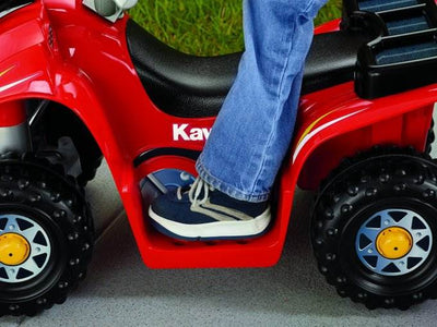 Power Wheels Kawasaki Lil' Quad 4-Wheel ATV Electric Ride-On | W6214  (Open Box)
