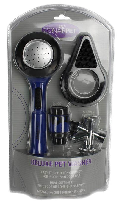 Conair PGRDPWR 2 Stage Deluxe Dog Pet Washer Sprayer Shampoo/Shower Hose