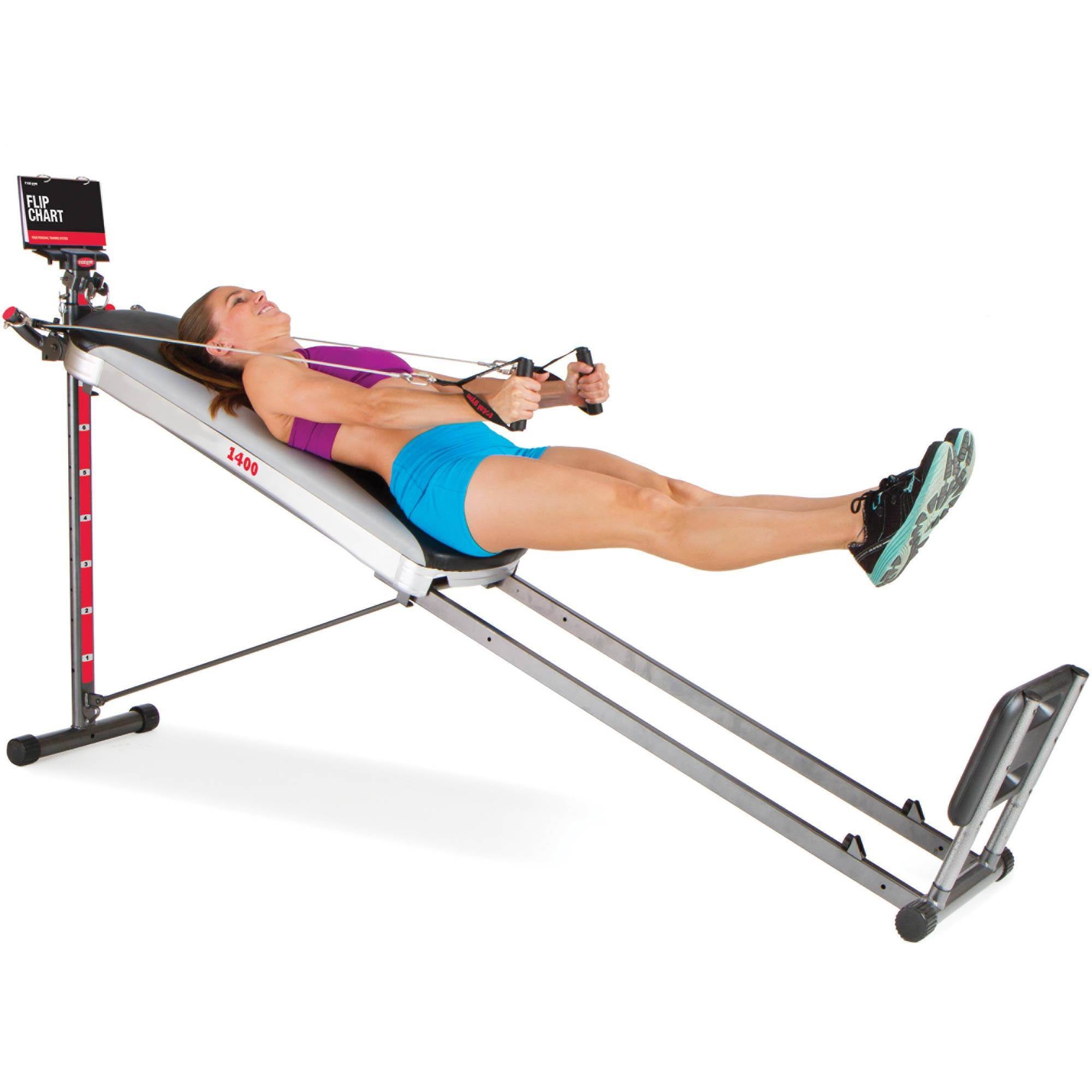Total Gym 1400 Deluxe Home Fitness Exercise Machine Equipment - For Parts