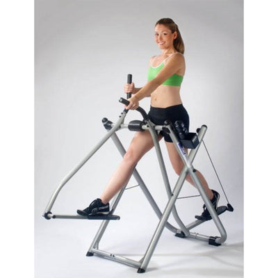 Gazelle Freestyle Glider Home Fitness Exercise Machine Equipment w/ Workout DVD