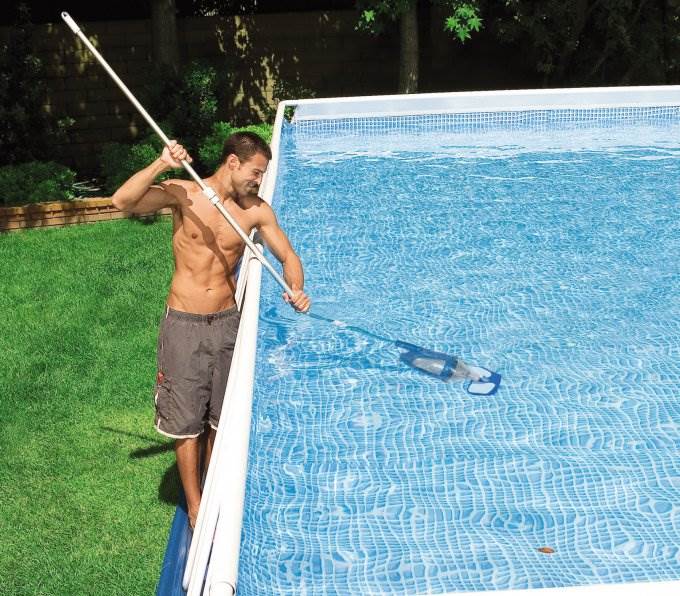 INTEX Deluxe Cleaning Maintenance Swimming Pool Kit w/ Vacuum 58959E- Open Box! - VMInnovations