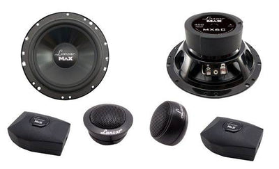 4) NEW LANZAR MX6C 6.5" 400W 2-Way Component Car Audio Speakers Stereo 6-1/2"