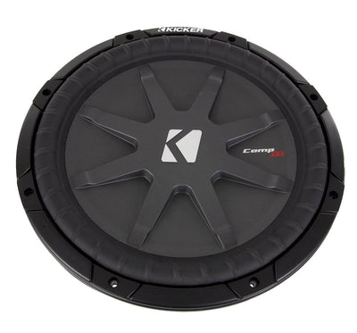 New Kicker 40CWRT122 12" 1600W Shallow/Slim Mount Car Subwoofer Sub CWRT122