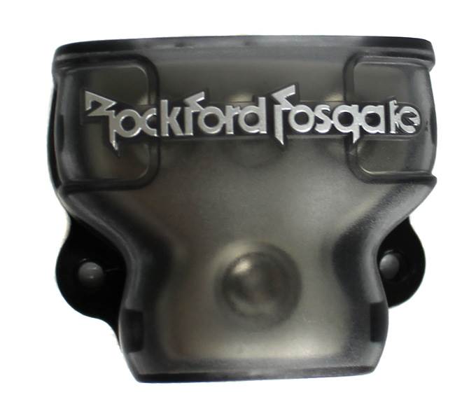 ROCKFORD FOSGATE RFD4 0/1/4-Gauge Ga AWG Car Audio Distribution Block - Open Box