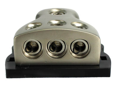 ROCKFORD FOSGATE RFD4 0/1/4-Gauge Ga AWG Car Audio Distribution Block - Open Box