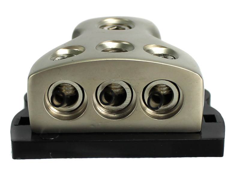 ROCKFORD FOSGATE RFD4 0/1/4-Gauge Ga AWG Car Audio Distribution Block - Open Box