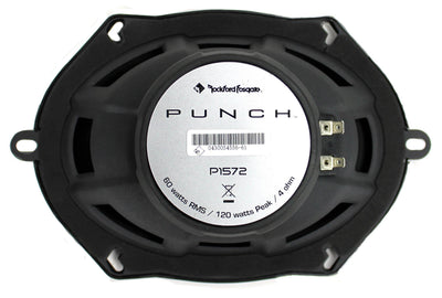 2)Rockford Fosgate  5x7" 120W 2 Way Car Coaxial Speakers Audio Stereo (Open Box)