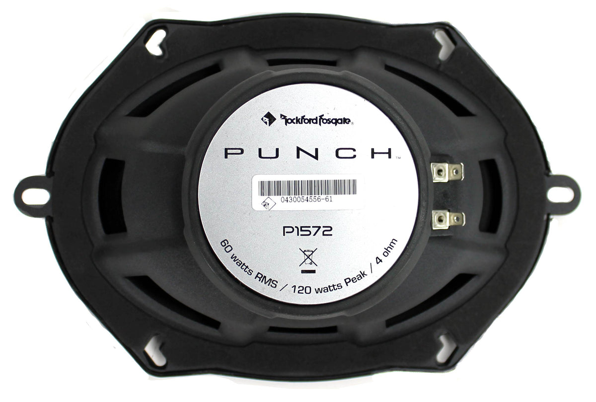2)Rockford Fosgate  5x7" 120W 2 Way Car Coaxial Speakers Audio Stereo (Open Box)
