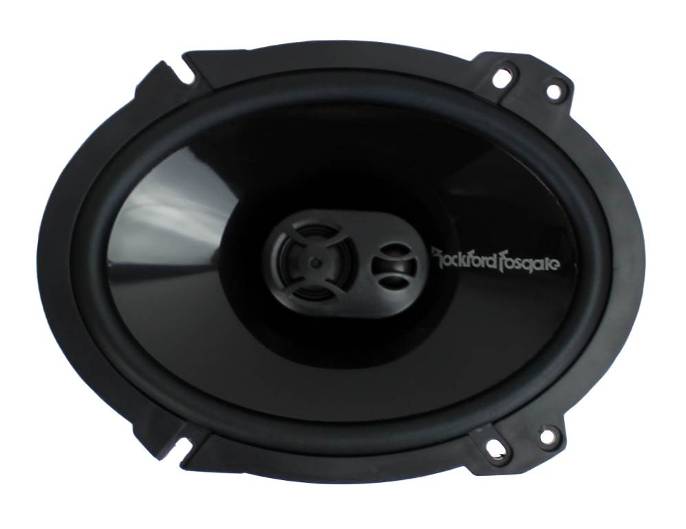 Rockford Fosgate P1683 6x8" 130W 3 Way Car Coaxial Speakers Audio (For Parts)