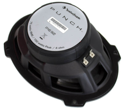 2) New Rockford Fosgate 6x9" 150 Watt 2 Way Car Coaxial Speakers Audio (Used)