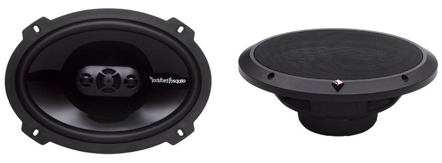 Rockford Fosgate 6 x 9" 150 W 4 Way Car Coaxial Speakers Audio, Pair (4 Pack)