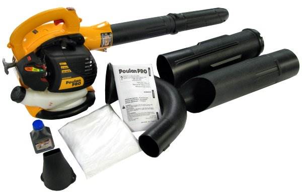 Poulan Pro BVM200FE 25CC 2 Cycle Gas Leaf Handheld Blower (Open Box)