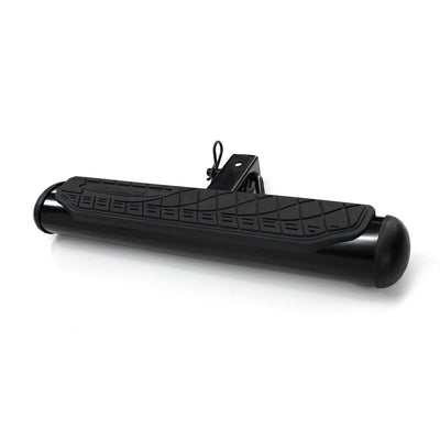 Go Rhino 4-Inch Oval Hitch Step Accessory for 2-Inch Receivers, Black (Open Box)