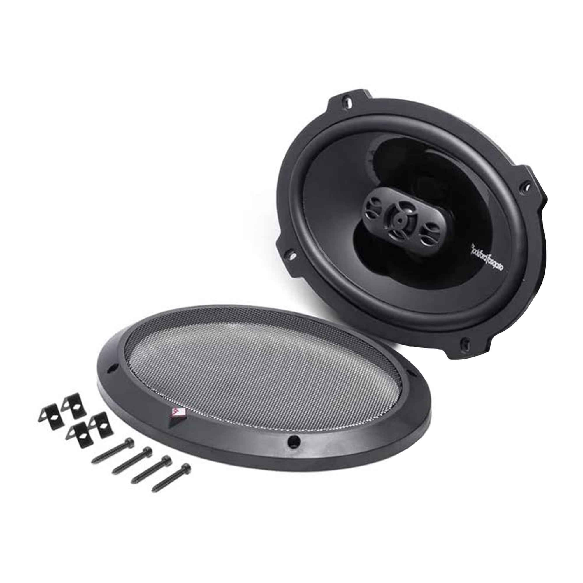Rockford Fosgate P1694 6" x 9" 300W 4 Way Car Coaxial Speakers Audio (2 Pack)