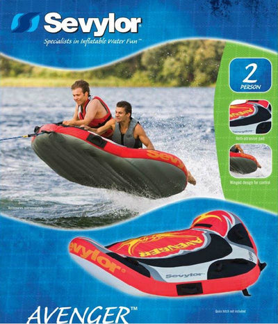 SEVYLOR Avenger 2 Person Inflatable Towable Winged Water Tube - Open Box