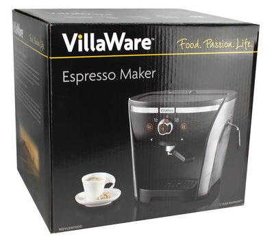 VillaWare 15 Bar Pressure Home Espresso/Cappuchino Maker -  (Open Box)