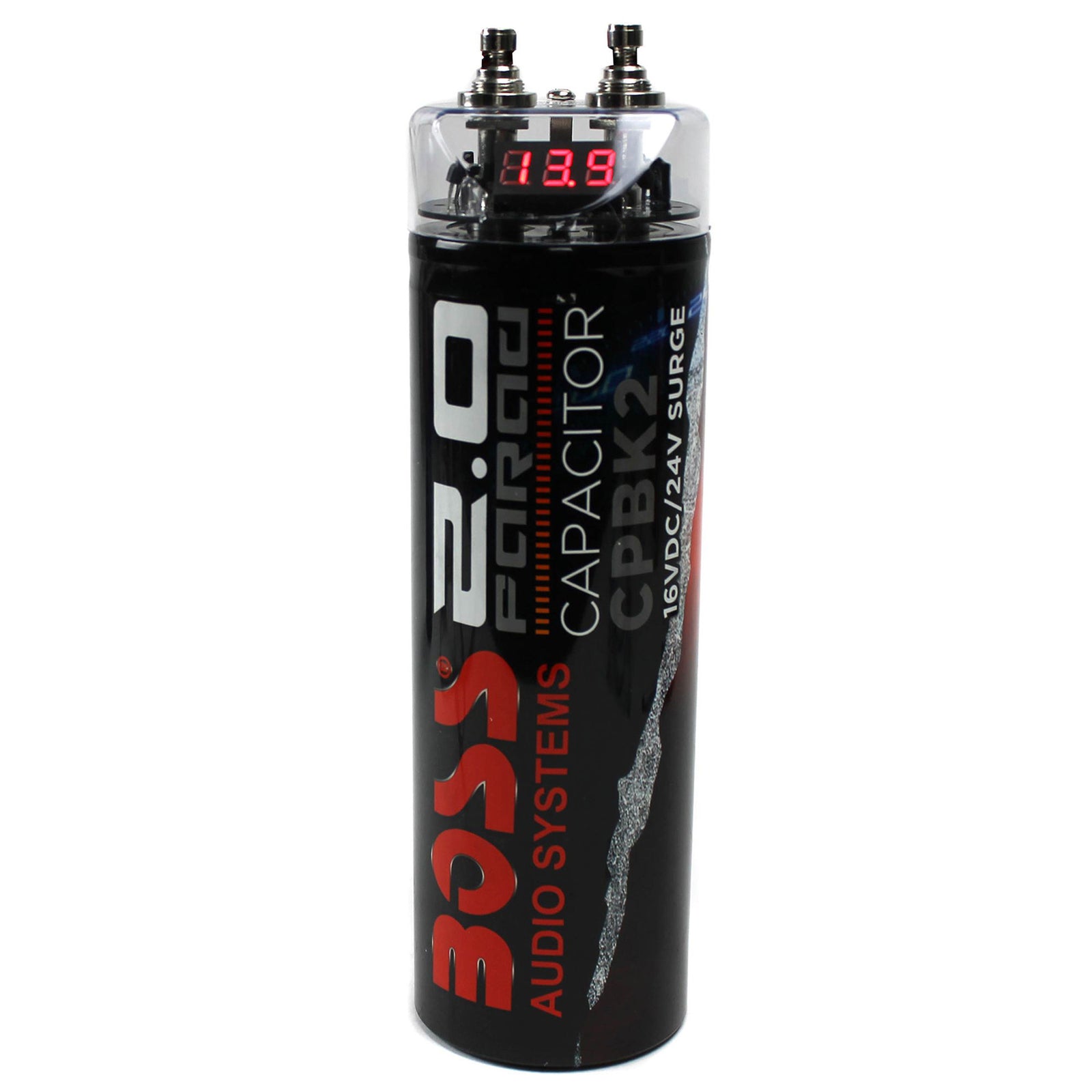 Boss Audio CPBK2 Digital Car Power Capacitor & Soundstorm AKS8 Amp Wiring Kit - VMInnovations