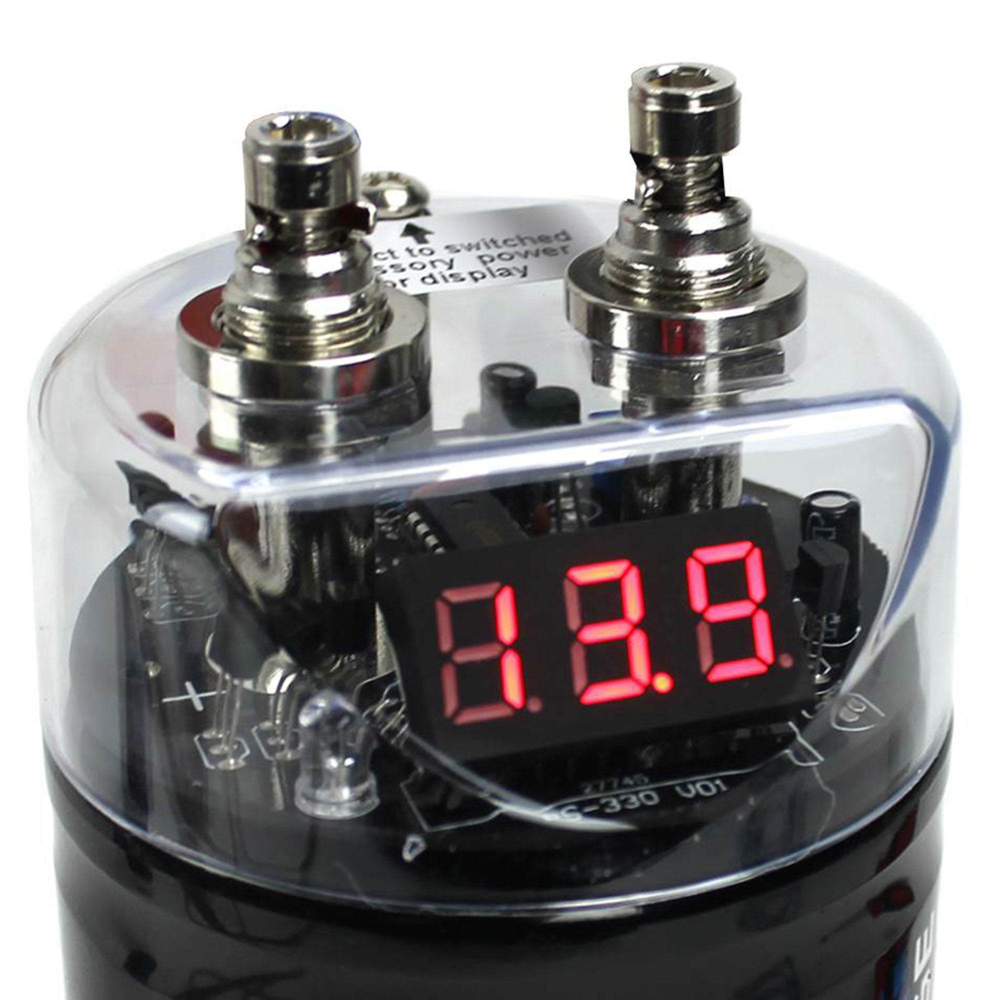 Boss Audio CPBK2 Digital Car Power Capacitor & Soundstorm AKS8 Amp Wiring Kit - VMInnovations