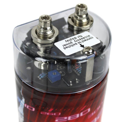 Boss Audio CPBK2 Digital Car Power Capacitor & Soundstorm AKS8 Amp Wiring Kit