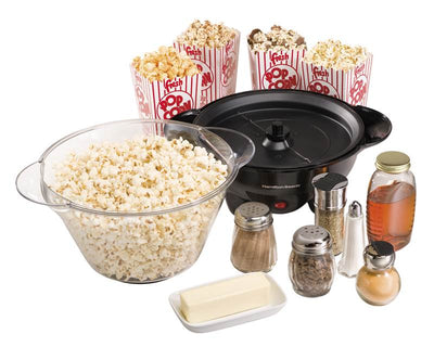 New HamiltonBeach 73300 20-Cup Hot Oil Electric Countertop Popcorn Popper Maker